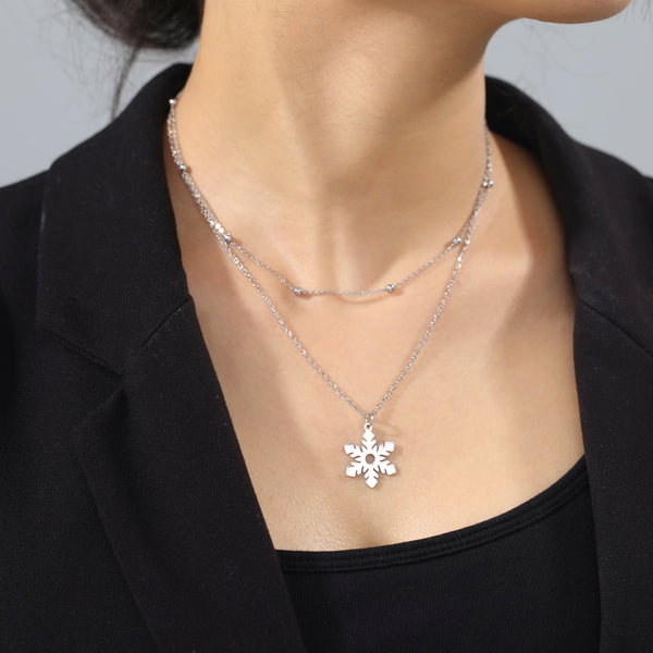 Elegance Exquisite Stainless Steel Titanium Steel Necklace - Stuffs & Savers