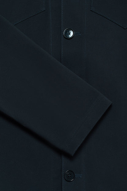 Southend Shacket Unlined - Black Stretch