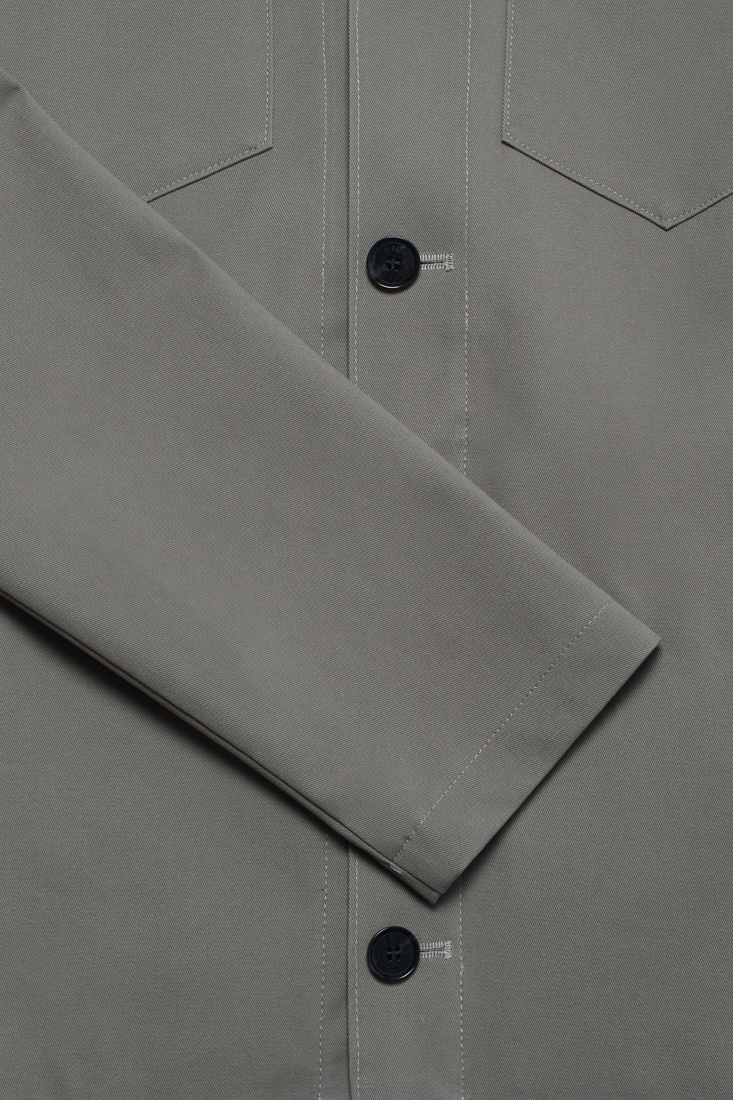 Southend Shacket Unlined - Stone Stretch