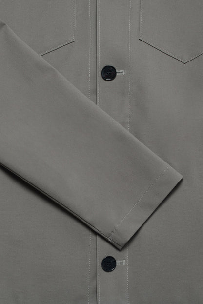 Southend Shacket Unlined - Stone Stretch