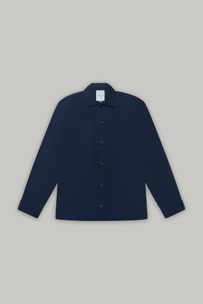 Bart Overshirt - Navy Zurigo