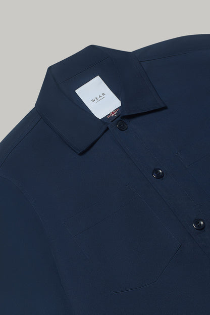 Bart Overshirt - Navy Zurigo