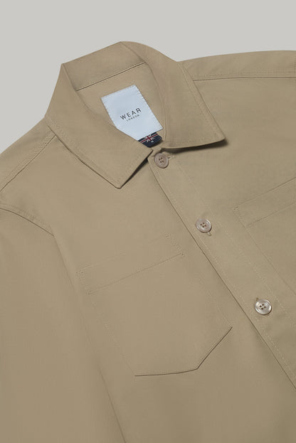 Bart Overshirt - Beige Zurigo