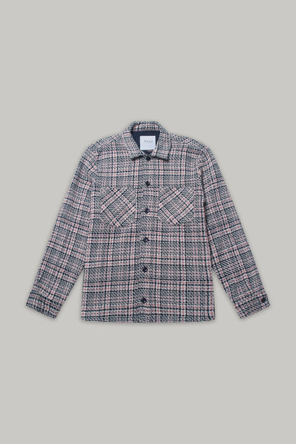 Bart Overshirt - Navy Pink