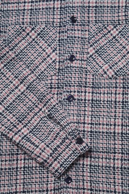 Bart Overshirt - Navy Pink