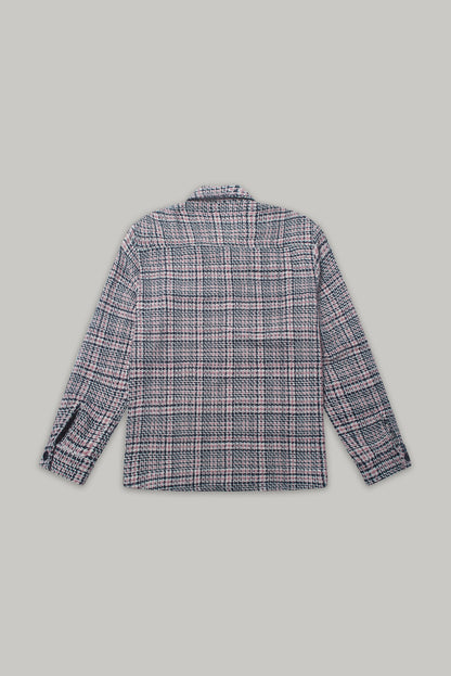 Bart Overshirt - Navy Pink