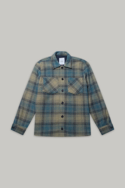Bart Overshirt - Silver Navy