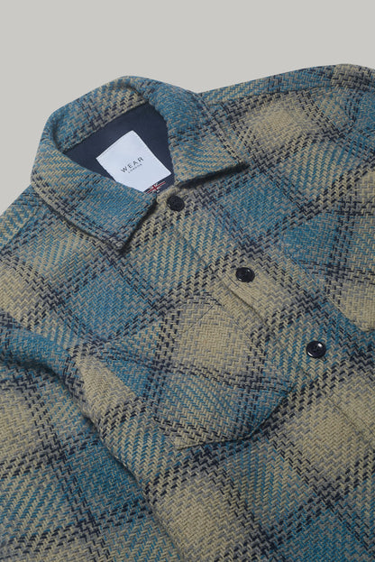 Bart Overshirt - Silver Navy