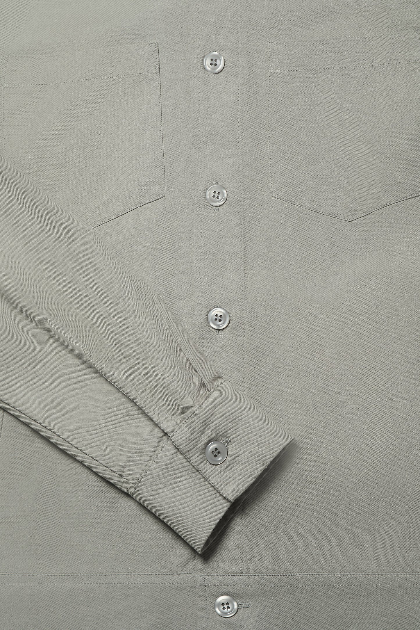 Turner Long Sleeve Jacket - Cotton Linen Stone