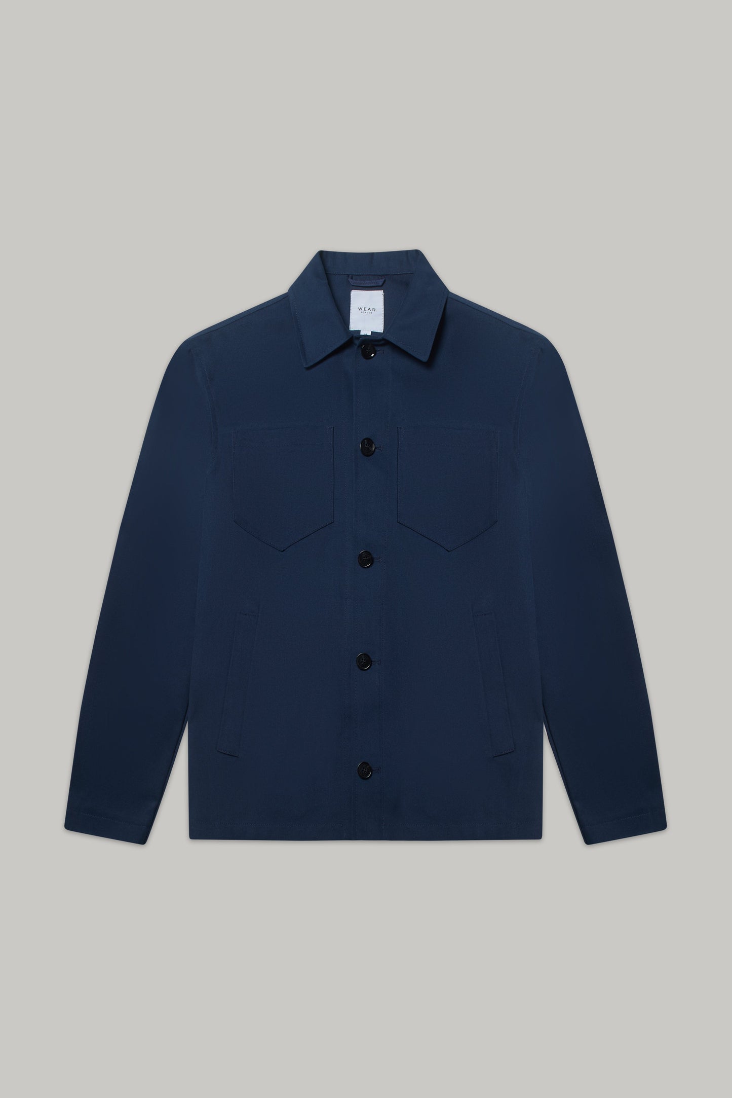 Southend Shacket Unlined - Navy Cotton Canvas