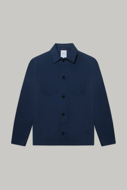 Southend Shacket Unlined - Navy Cotton Canvas