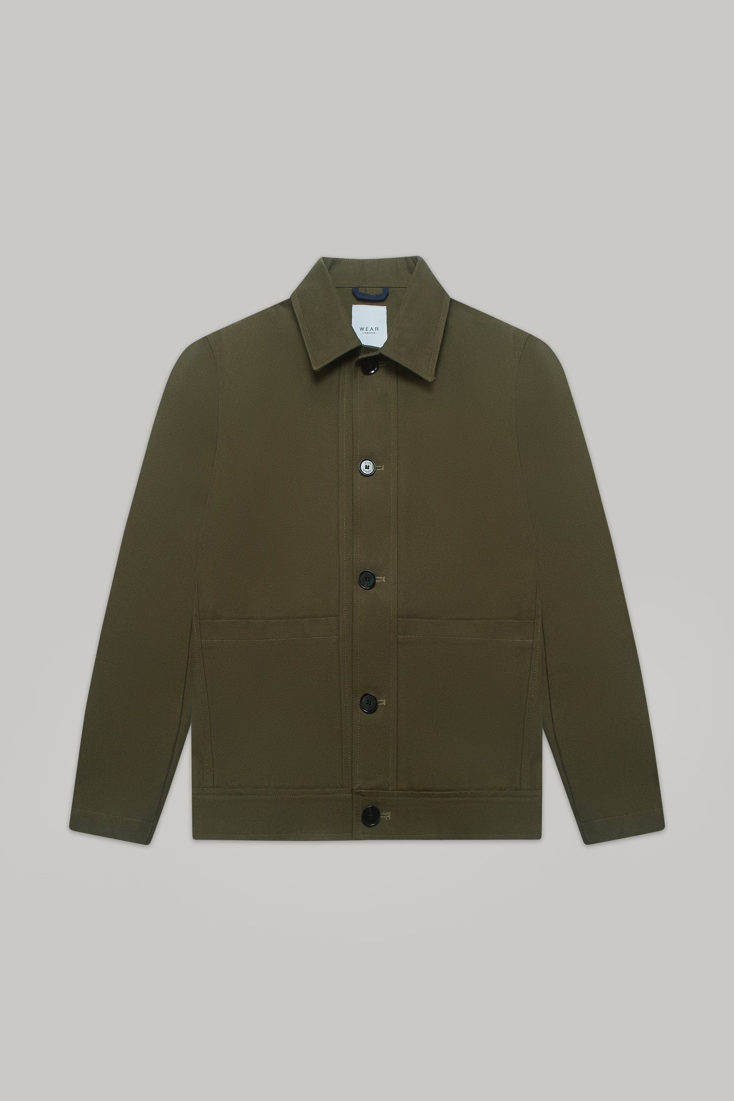 Regency Shacket - Olive Cotton canvas