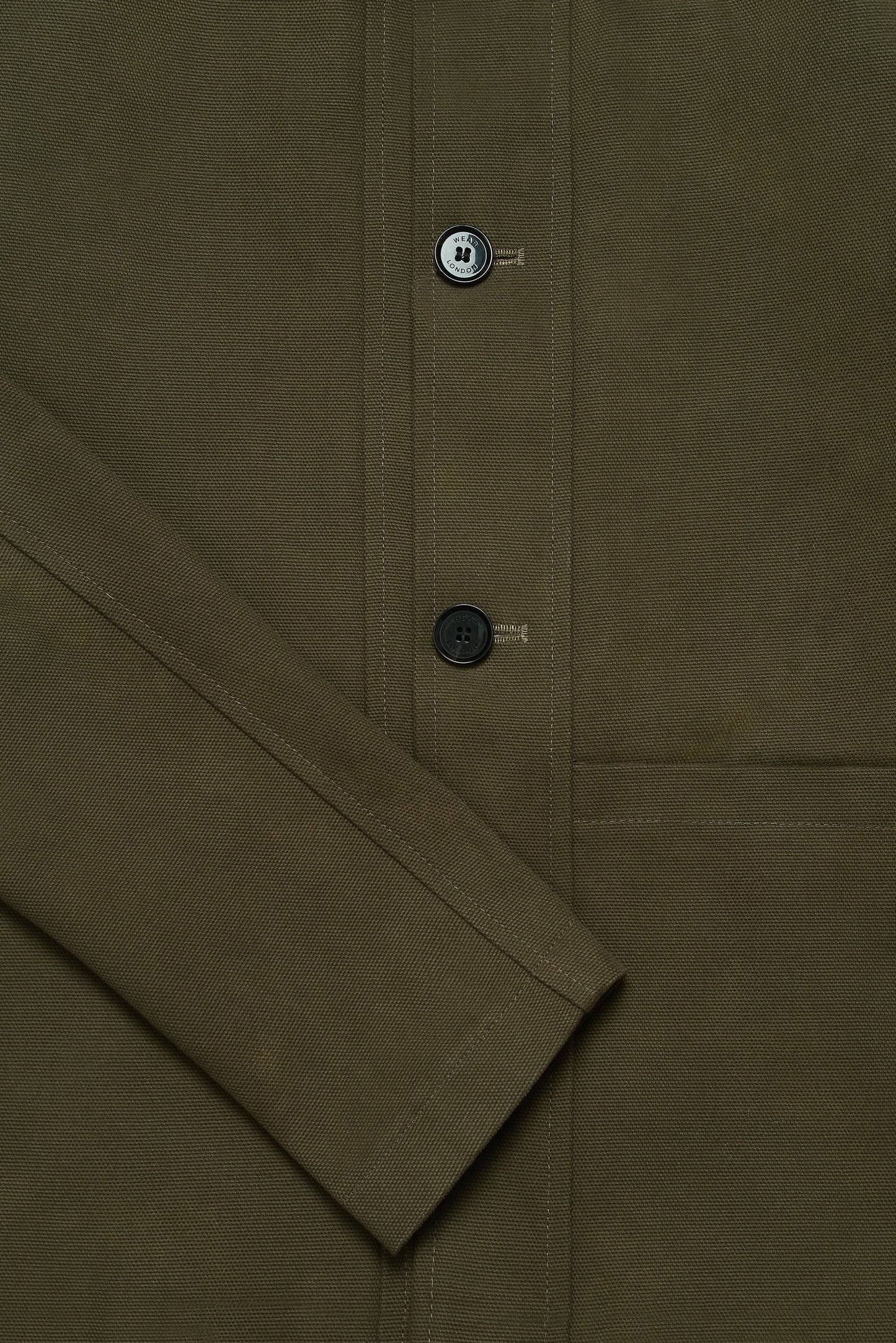 Regency Shacket - Olive Cotton canvas