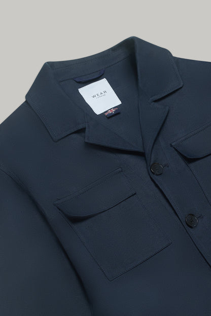Mark Shacket - Navy Cotton