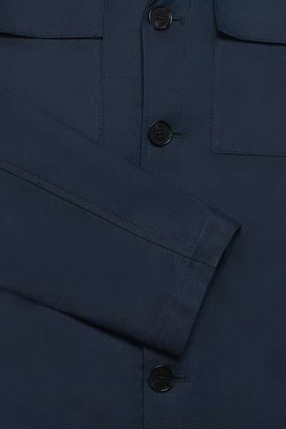 Mark Shacket - Navy Cotton