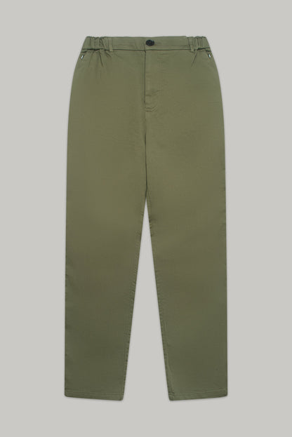 Newington Zip Pockets Joggers - Olive