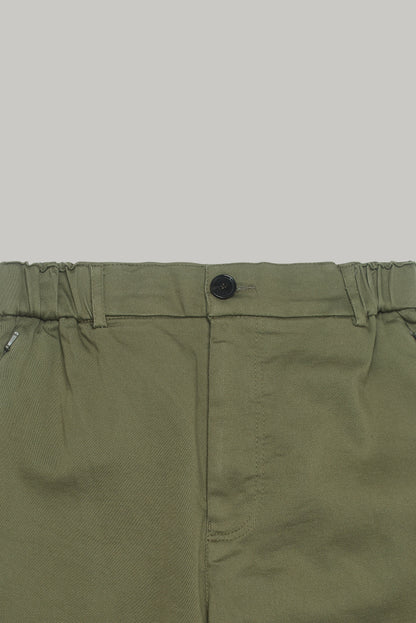 Newington Zip Pockets Joggers - Olive
