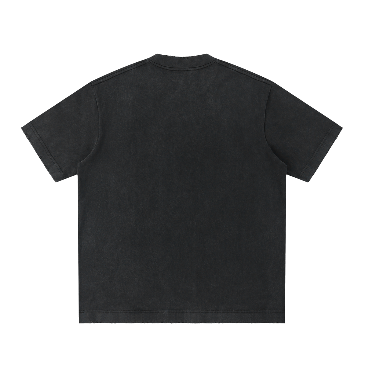 Heavyweight Vintage Washed Frayed T-Shirt