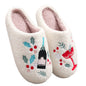 Mulled Wine Plush Slippers