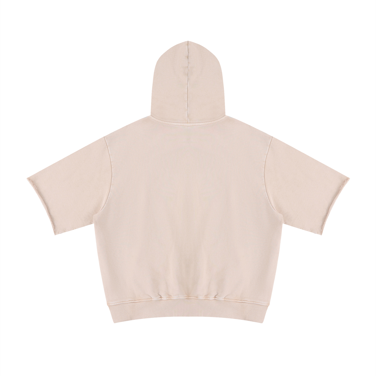 Waran Mineral Wash Short Sleeve Hoodie