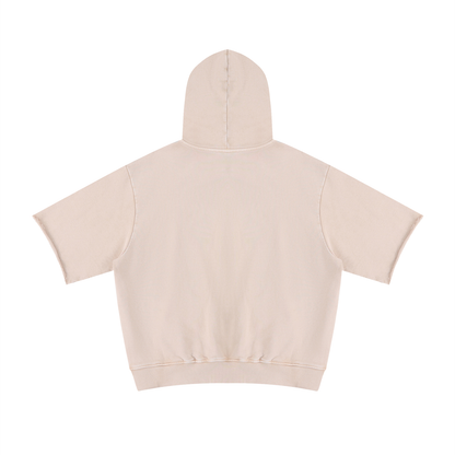 Waran Mineral Wash Short Sleeve Hoodie