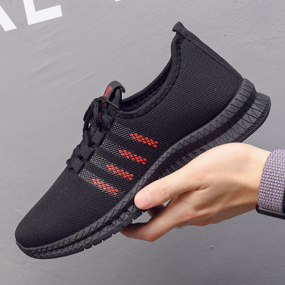 Chaussures de course légères pour hommes Baskets respirantes ultra-légères pour l'été