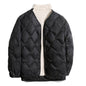 Women's Diamond Duck Down V-neck Coat