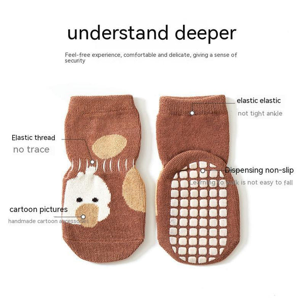 Baby Non-Slip Tube Socks - Autumn & Winter