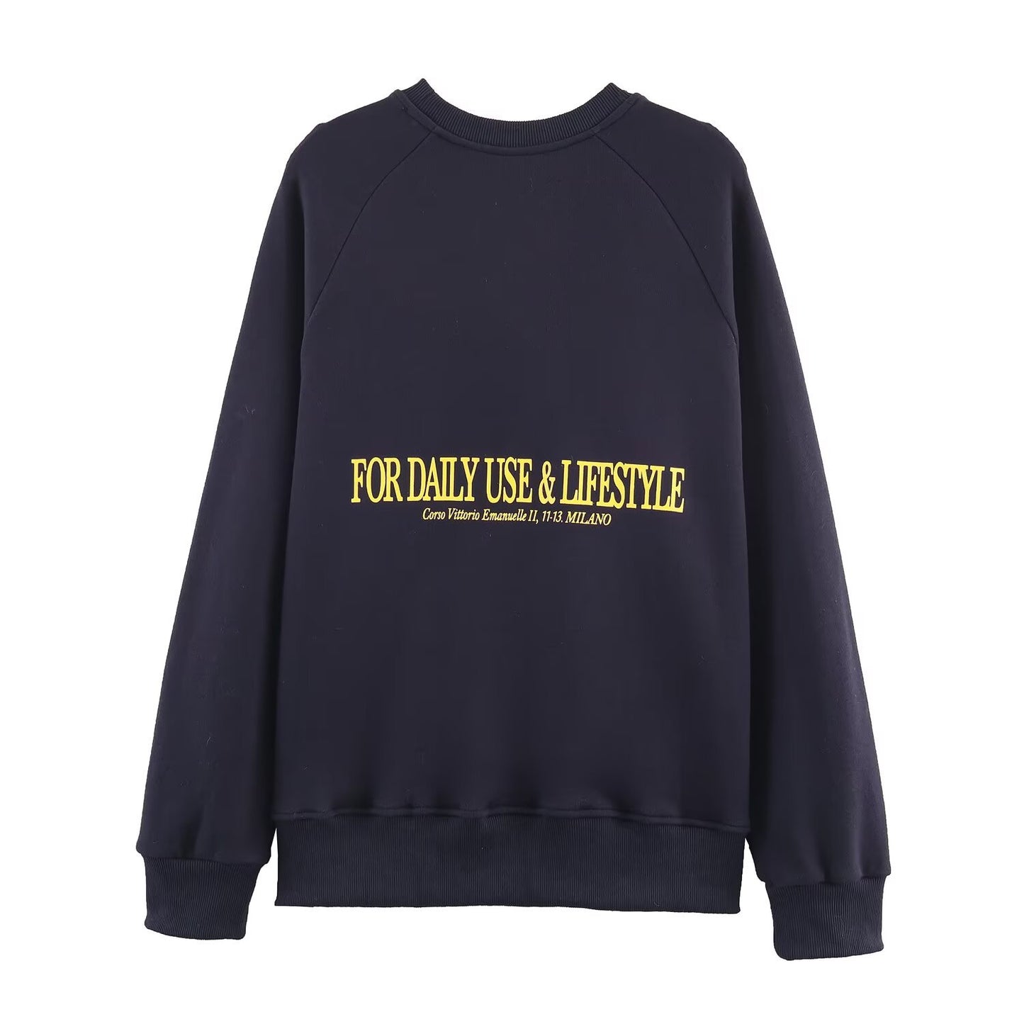 Women's versatile classic printed hoodie