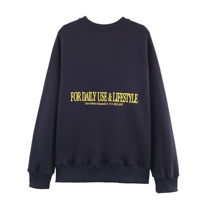 Women's versatile classic printed hoodie