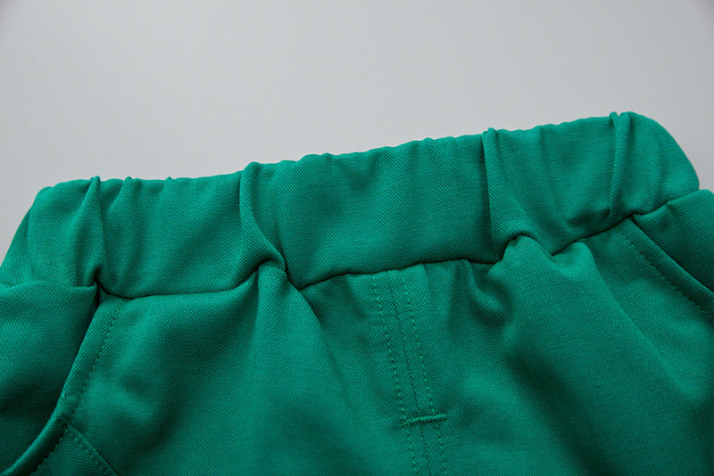 Kids Shorts Two-piece Suit
