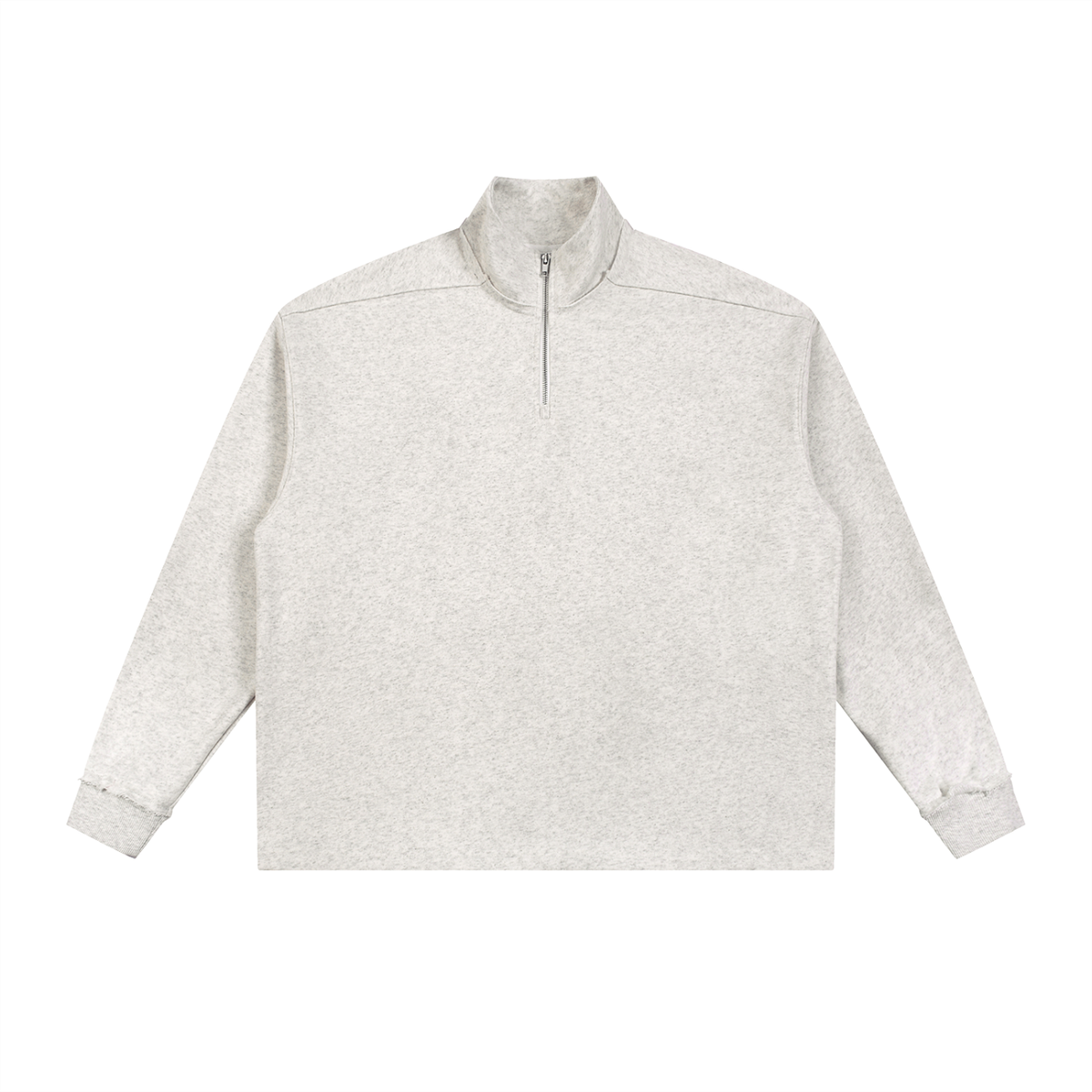Waran Half-Zip Rolled Edge Fleece Sweatshirt 450GSM