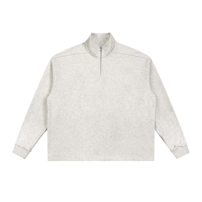 Waran Half-Zip Rolled Edge Fleece Sweatshirt 450GSM
