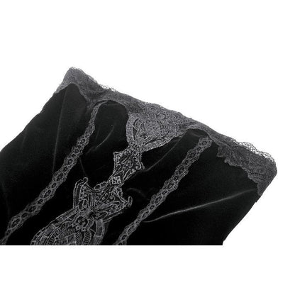 Robe longue en velours et dentelle « Vampiress Royal » Dark in Love