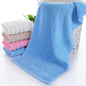 Pure Cotton Towel Soft And Highly Absorbent Solid Color All-cotton With Embroidery