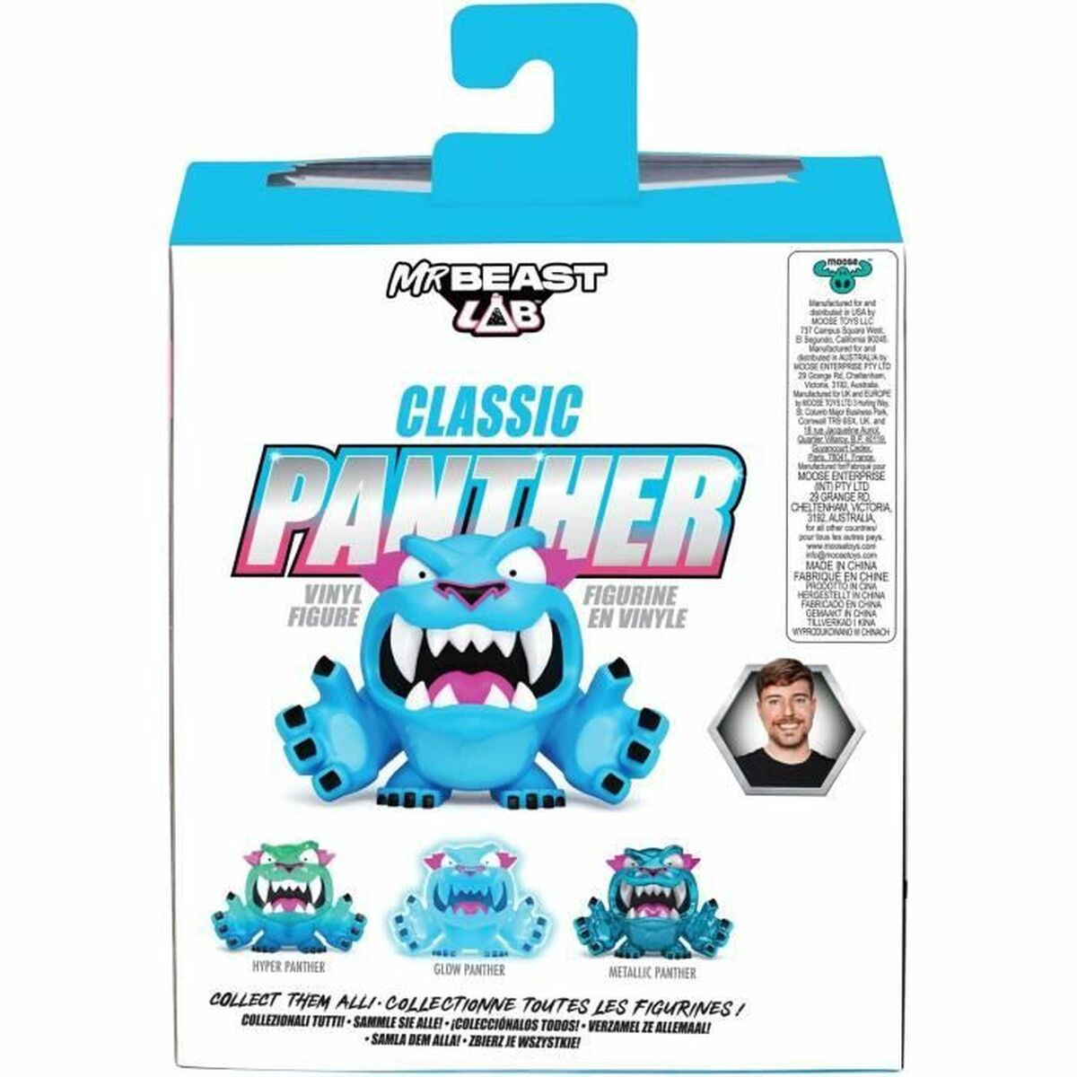 Action Figure Moose Toys Classic Panther Mr. Beast Lab