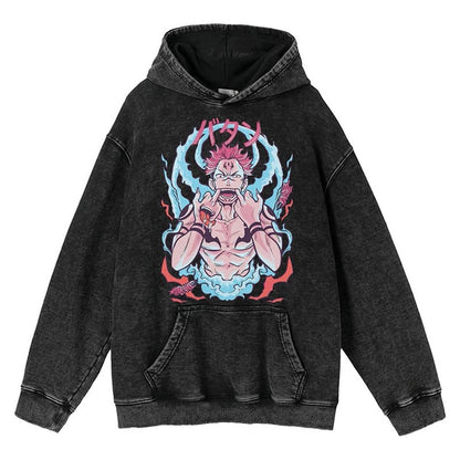 Jujutsu Kaisen Vintage Hoodie