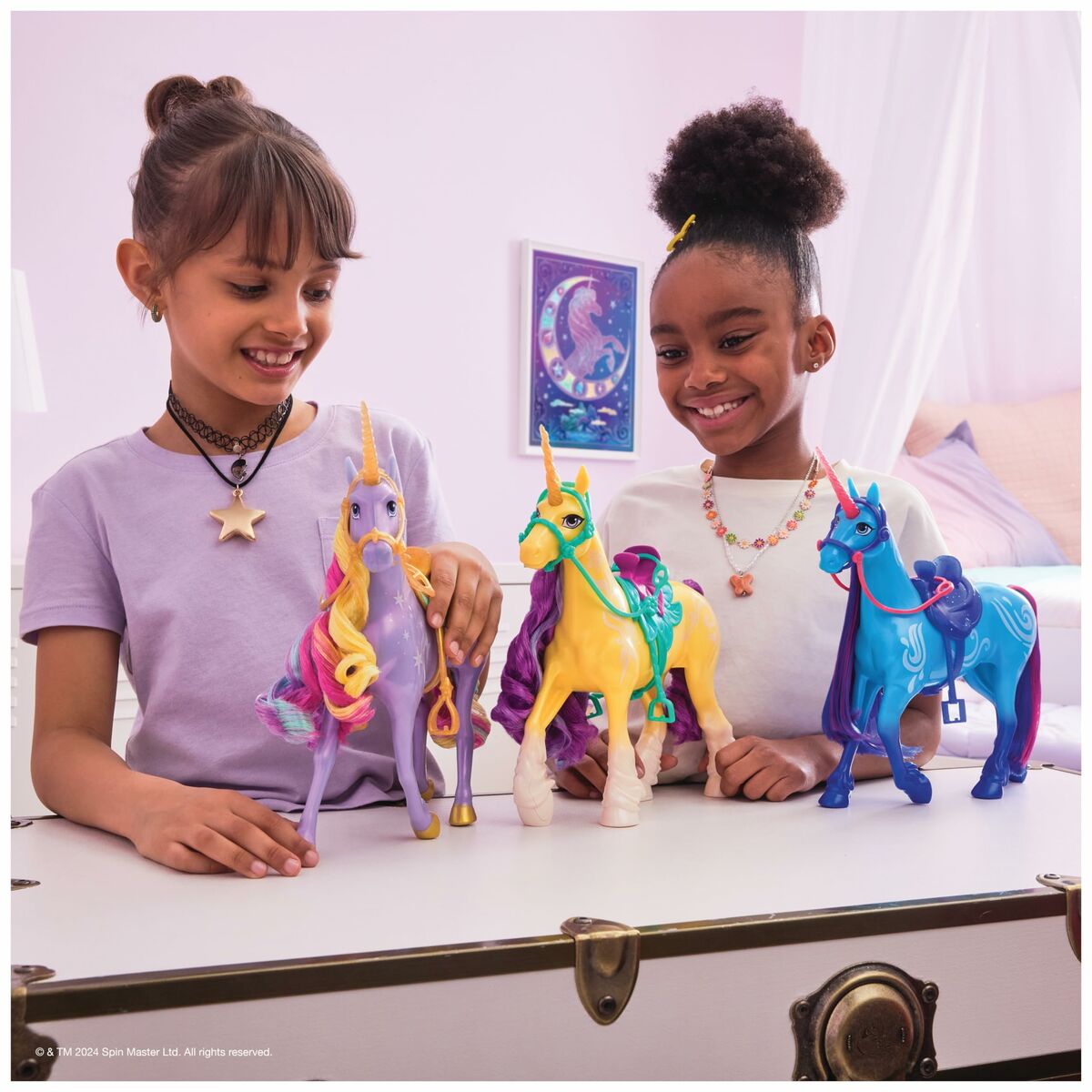 Action Figure Spin Master Unicorn Academy Unicorn 3 Pieces