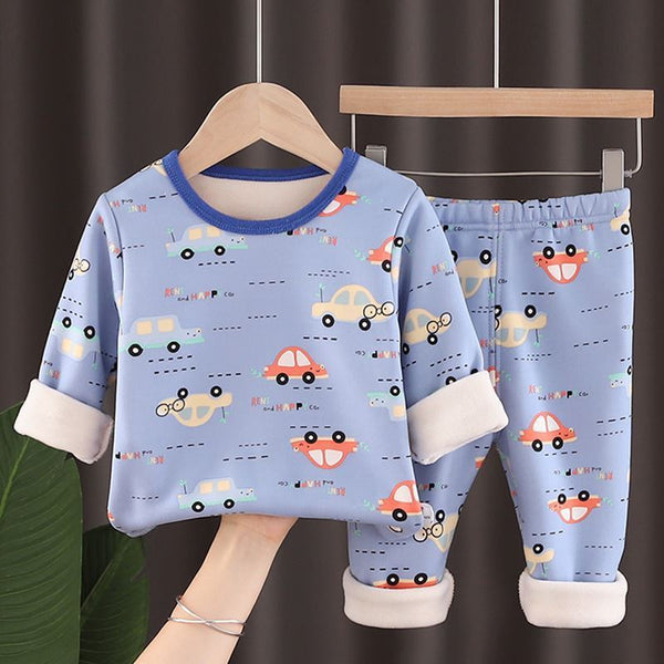Boy Long-sleeved Thick Thermal