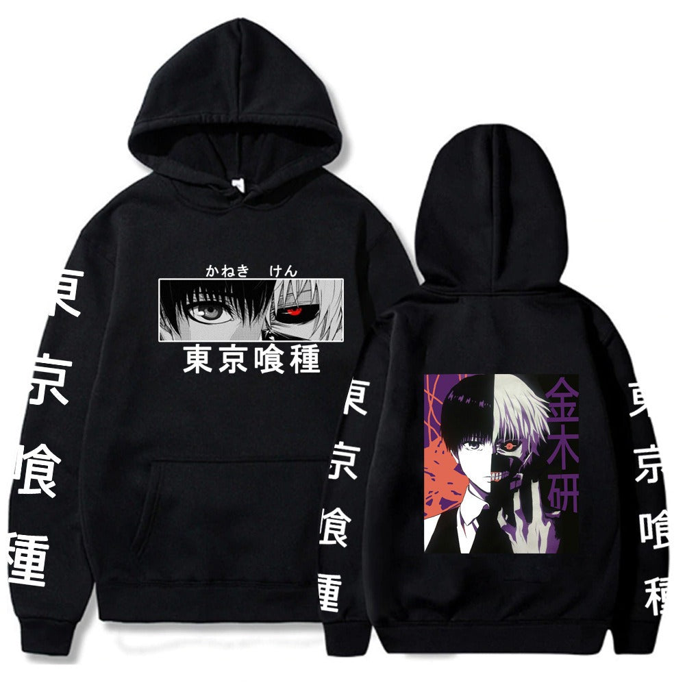Tokyo Ghoul Halloween cartoon anime loose hoodies