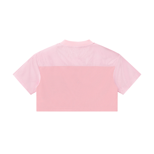 Women’s Cropped Paneled V-Neck Jersey