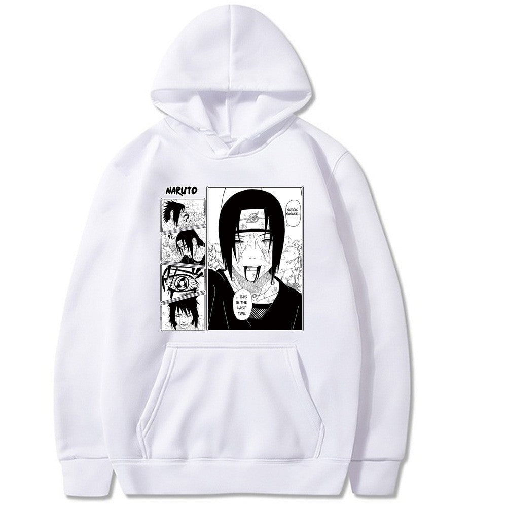 Naruto Naruto Itachi Hoodie with Velvet