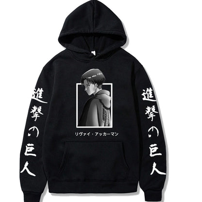 Attack on Titan Printed Hooded Sweatshirt for Mens