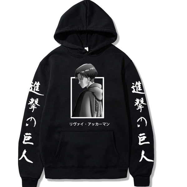 Attack on Titan Printed Hooded Sweatshirt for Mens