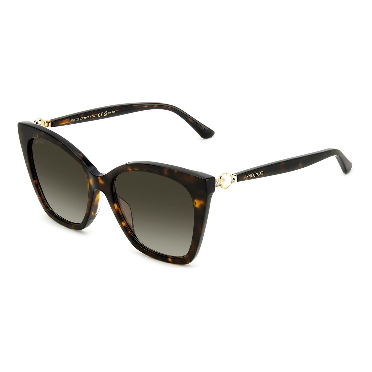 Ladies' Sunglasses Jimmy Choo RUA/G/S Black ø 56 mm