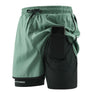 Casual All-match Two-piece Shorts For Sports Running And Fitness
