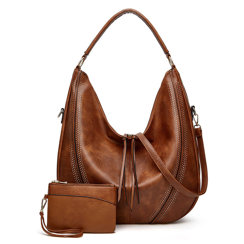 Tassel Hollow One-shoulder Casual Bag