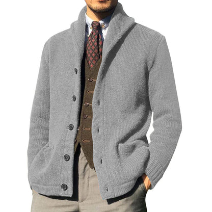 Autumn And Winter Solid Color Long-sleeved Coat