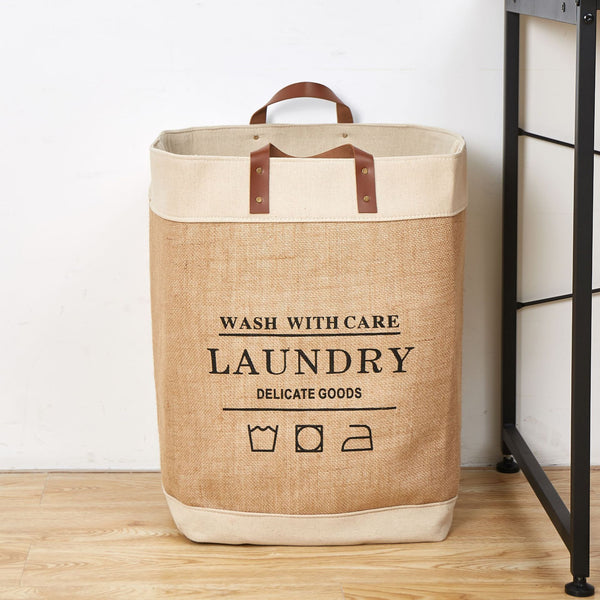 Jute Fabric Shopping Bag Moisture Proof Large