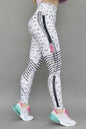 Pantalon de yoga imprimé coupe ajustée